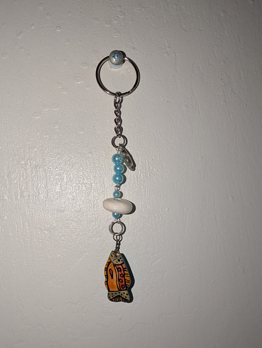 Coconut Husk Keychain