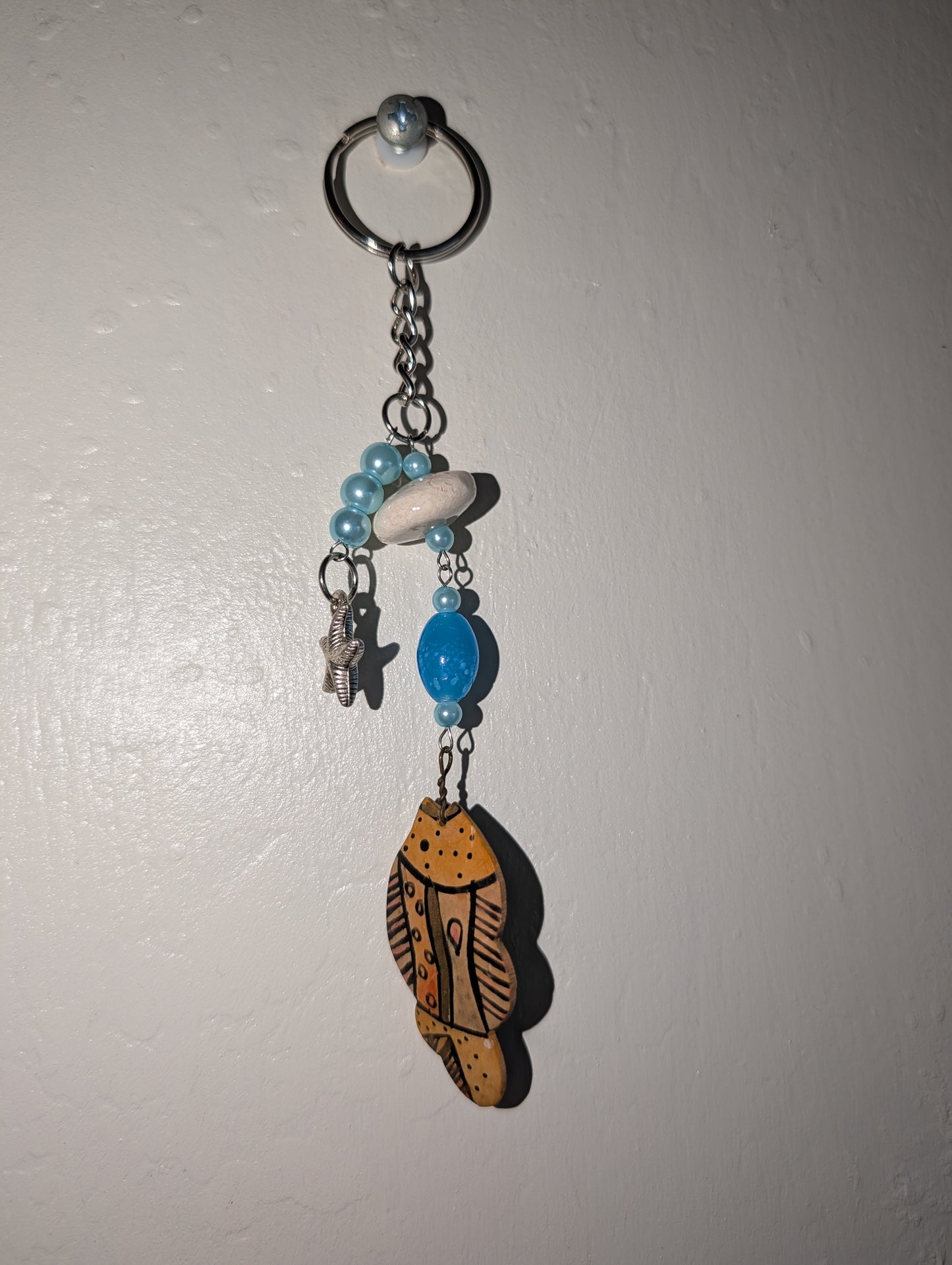 Coconut Husk Keychain