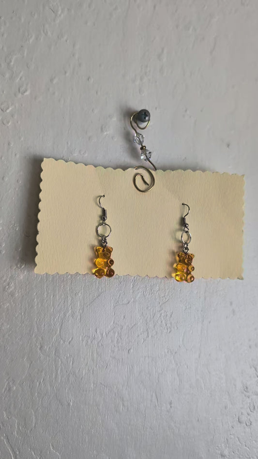 Orange Gummi Earrings