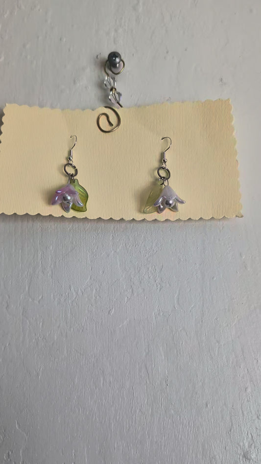 Large Flower Earrings