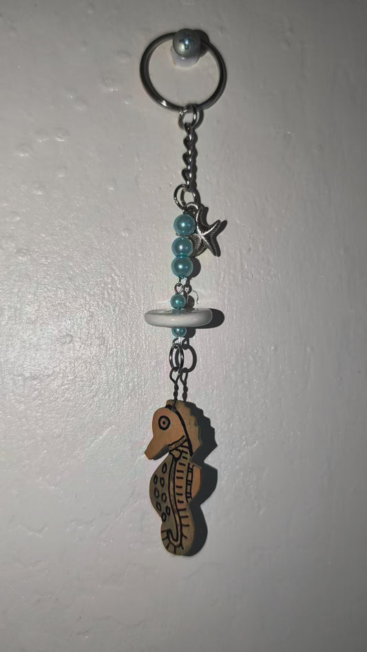 Coconut Husk Keychain