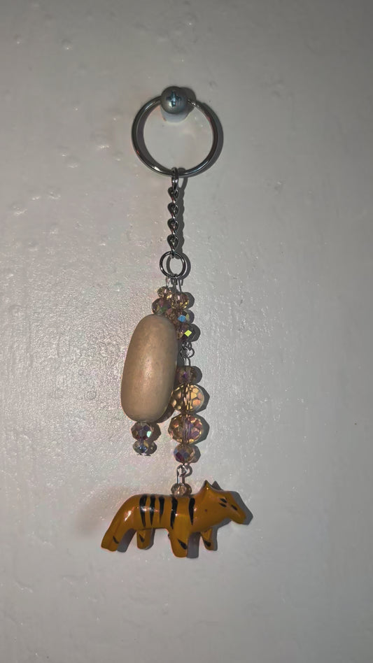 Hand carved Keychain