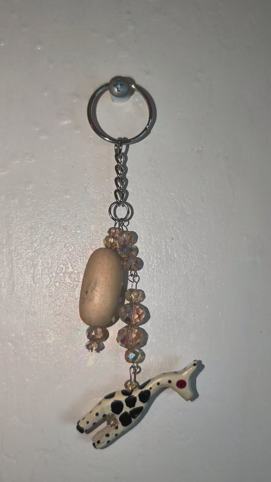 Hand carved Keychain