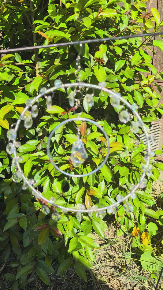 Large Double Hoop Suncatcher