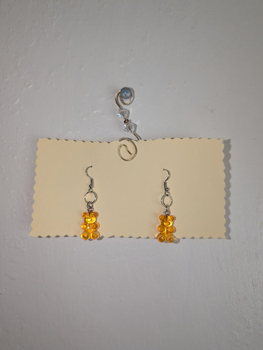 Orange Gummi Earrings