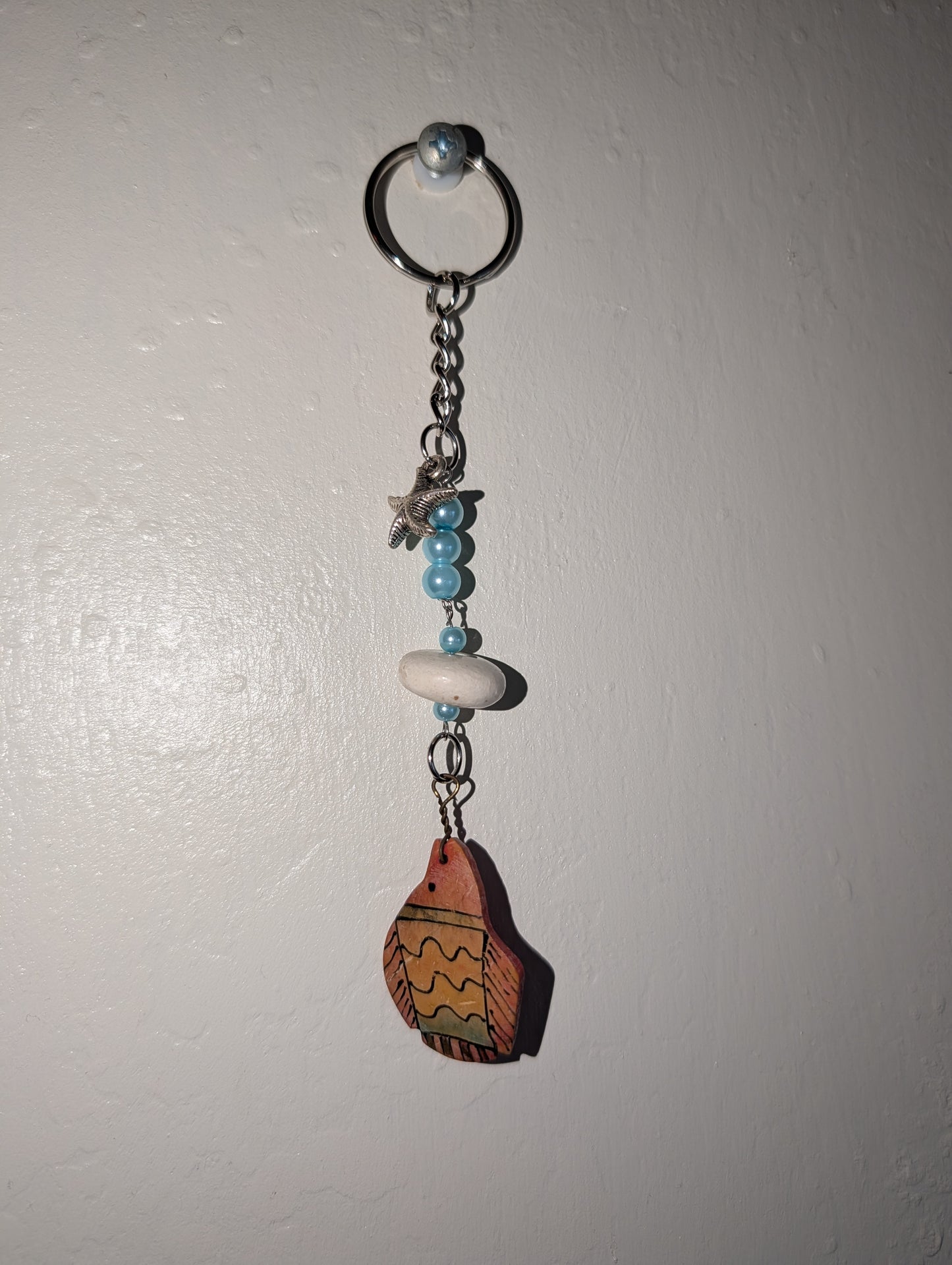 Coconut Husk Keychain