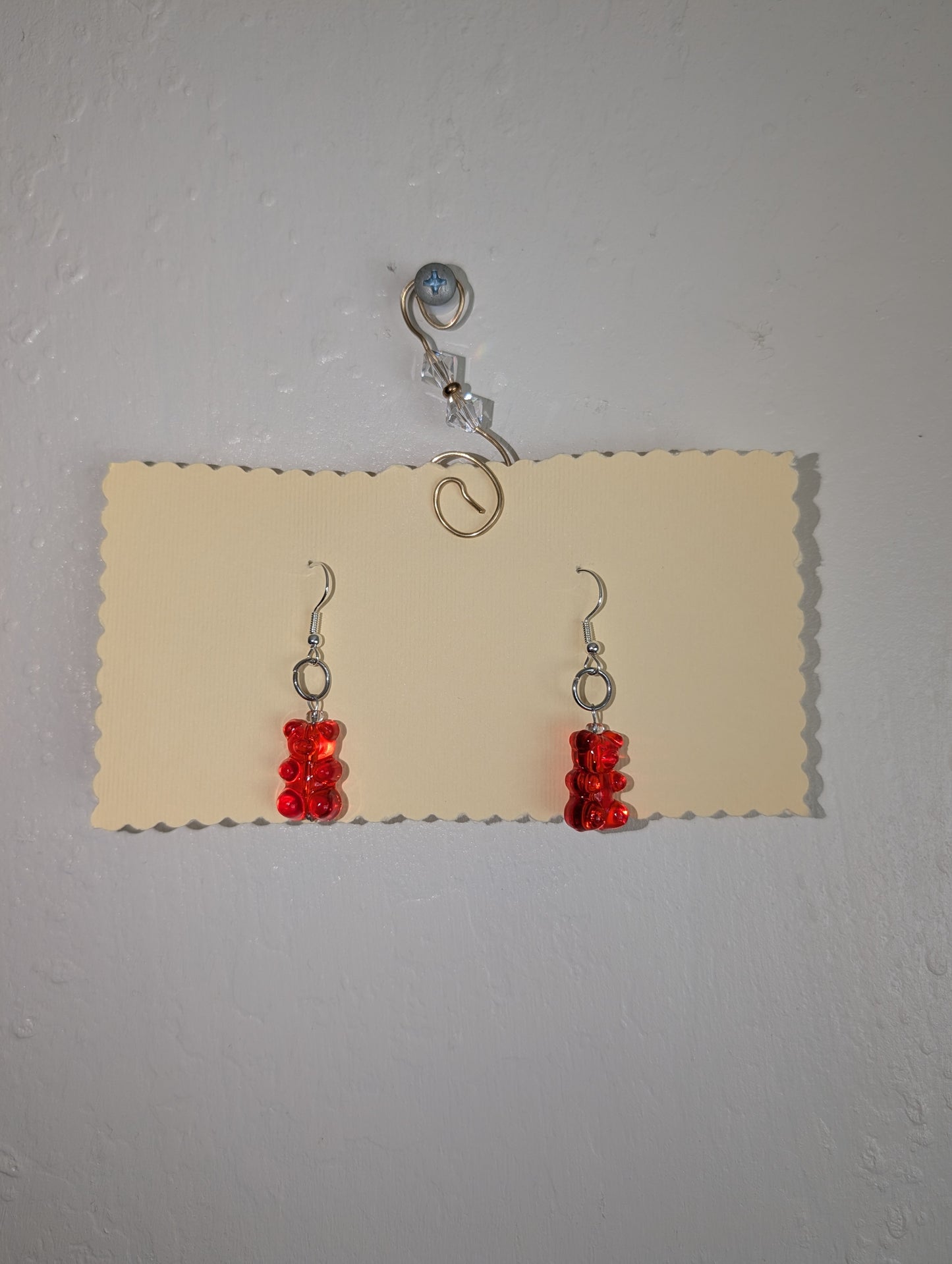 Red Gummi Earrings