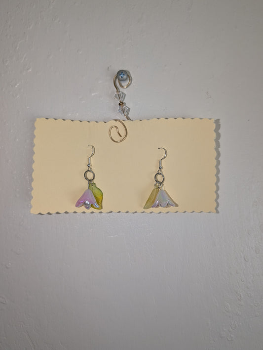 Large Flower Earrings